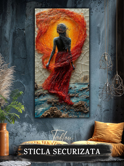 Tablou pentru sufragerie – The Gold Horizon | Fragments of Becoming