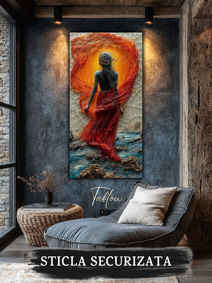 Tablou pentru sufragerie – The Gold Horizon | Fragments of Becoming