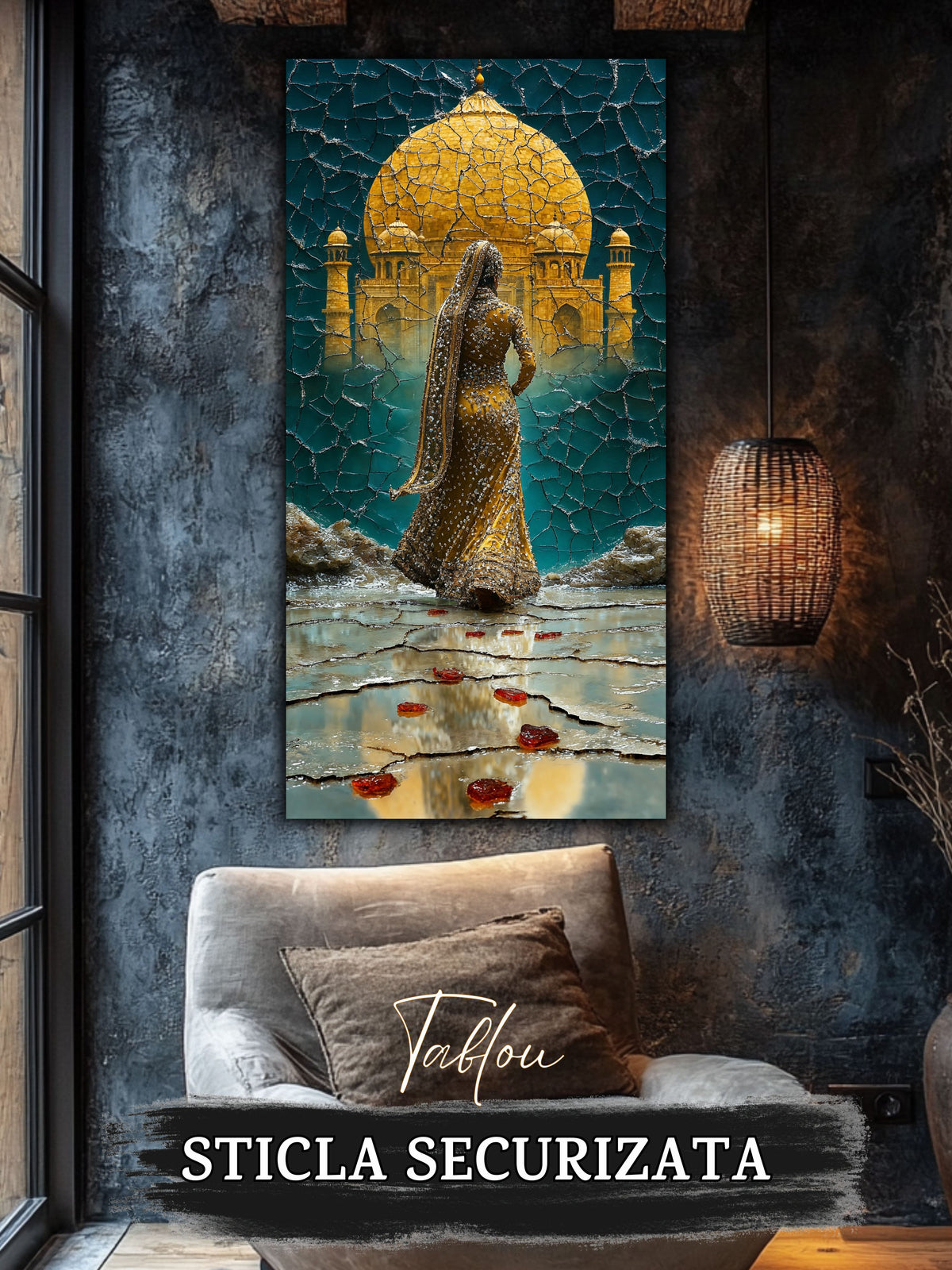 Tablou pentru sufragerie – Before the Temple | Fragments of Becoming