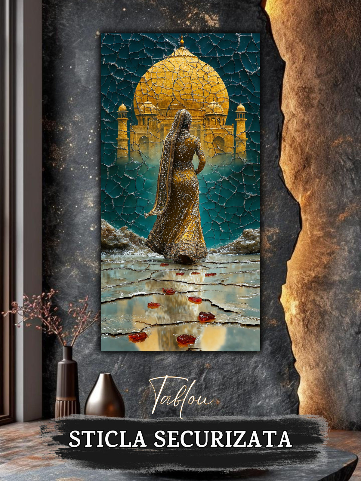 Tablou pentru sufragerie – Before the Temple | Fragments of Becoming