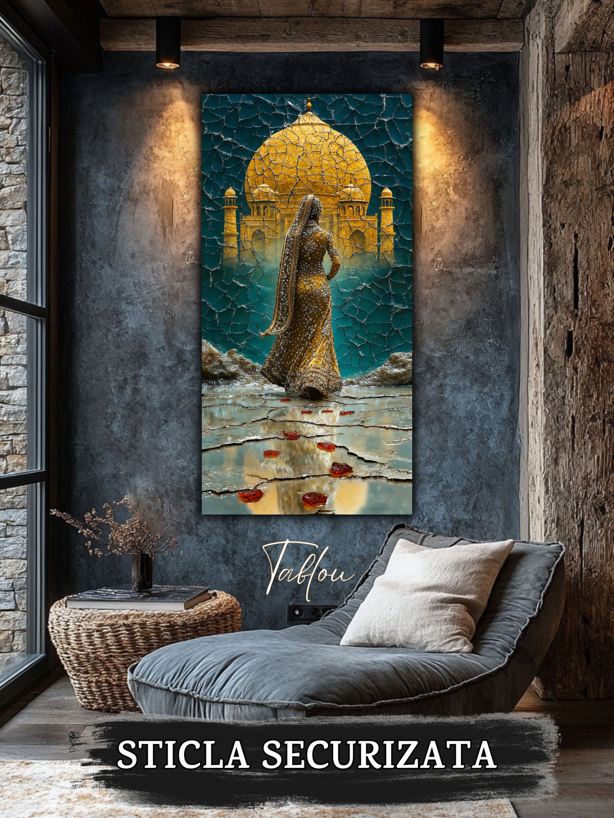 Tablou pentru sufragerie – Before the Temple | Fragments of Becoming