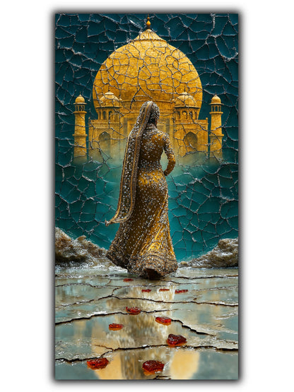 Tablou pentru sufragerie – Before the Temple | Fragments of Becoming