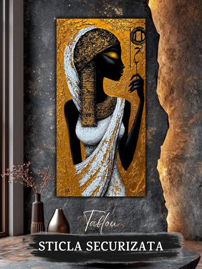 Whispers of the Nile - Tablou Sticla - 01