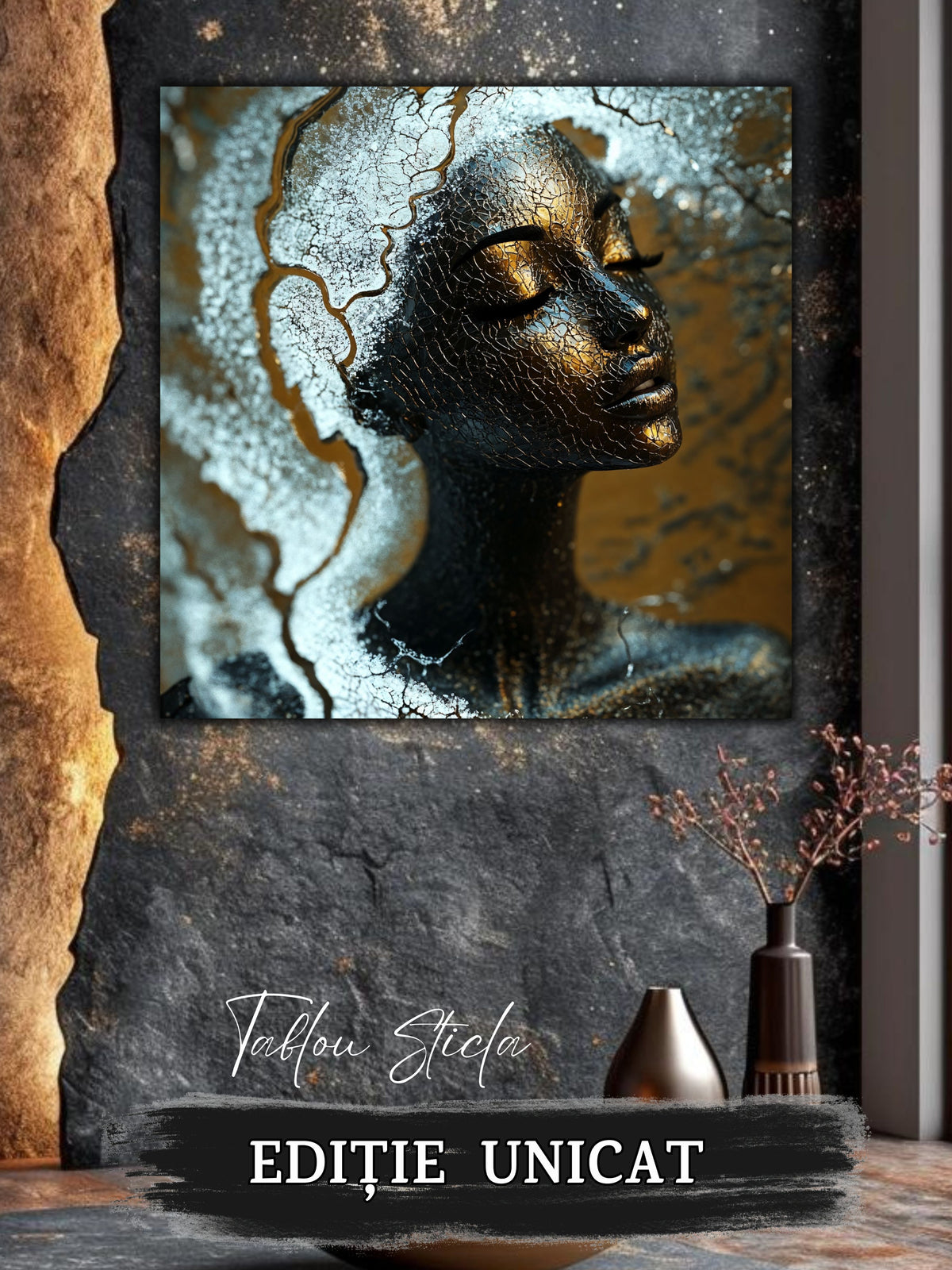 Liquid dream 02 - Tablou Unicat pe Sticla