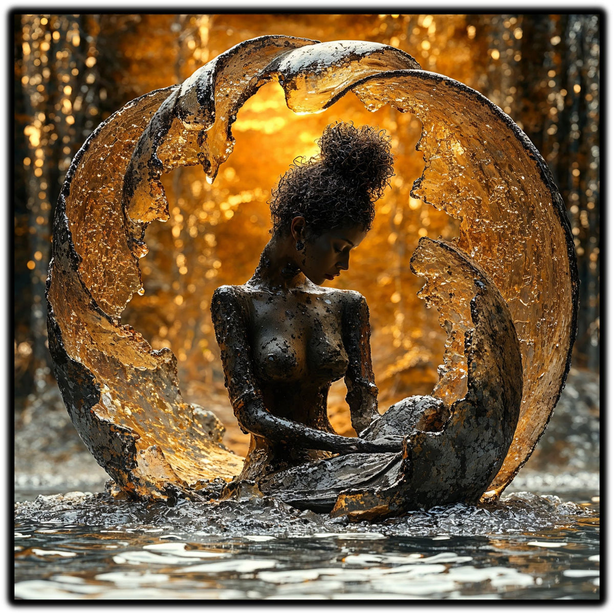 Tablou Sticla Securizata - Soul's Mandala  No01