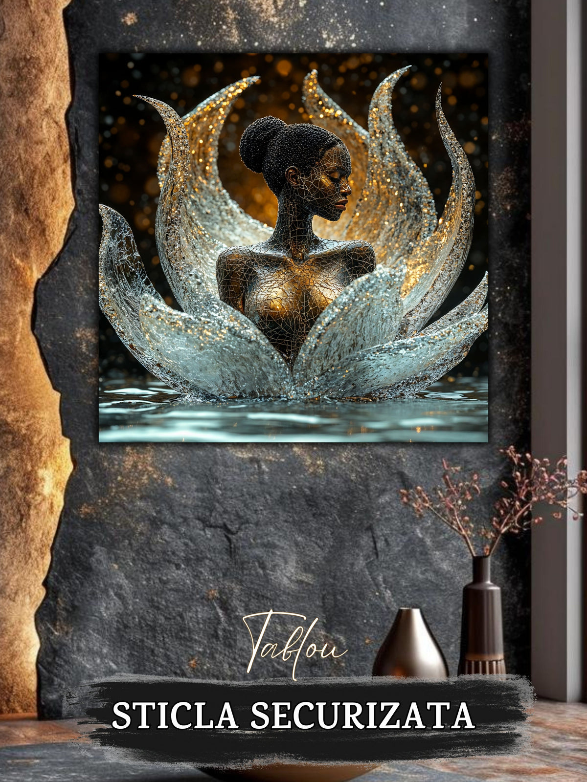 Tablou Sticla Securizata - Soul's Mandala  No02