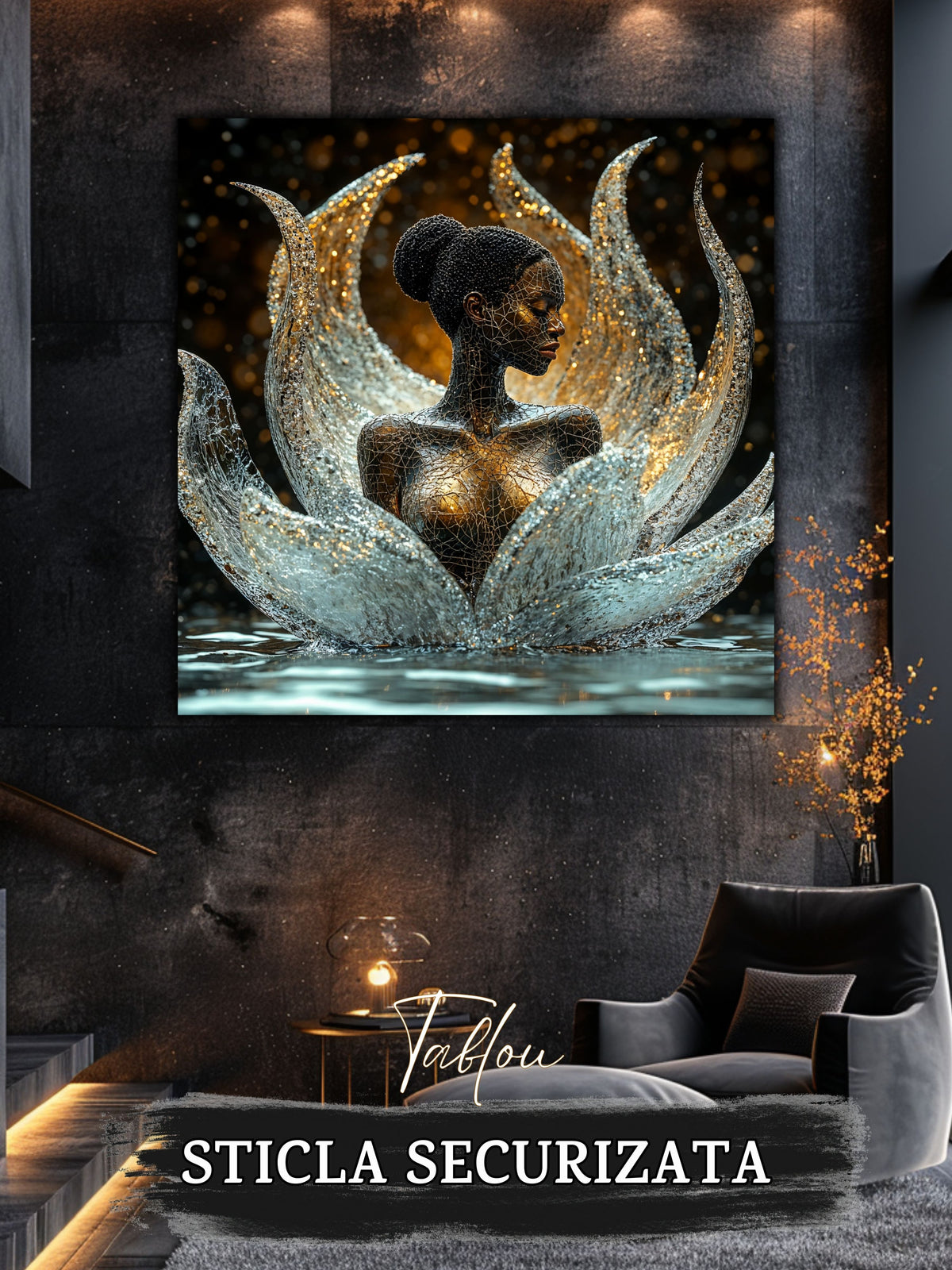 Tablou Sticla Securizata - Soul's Mandala  No02