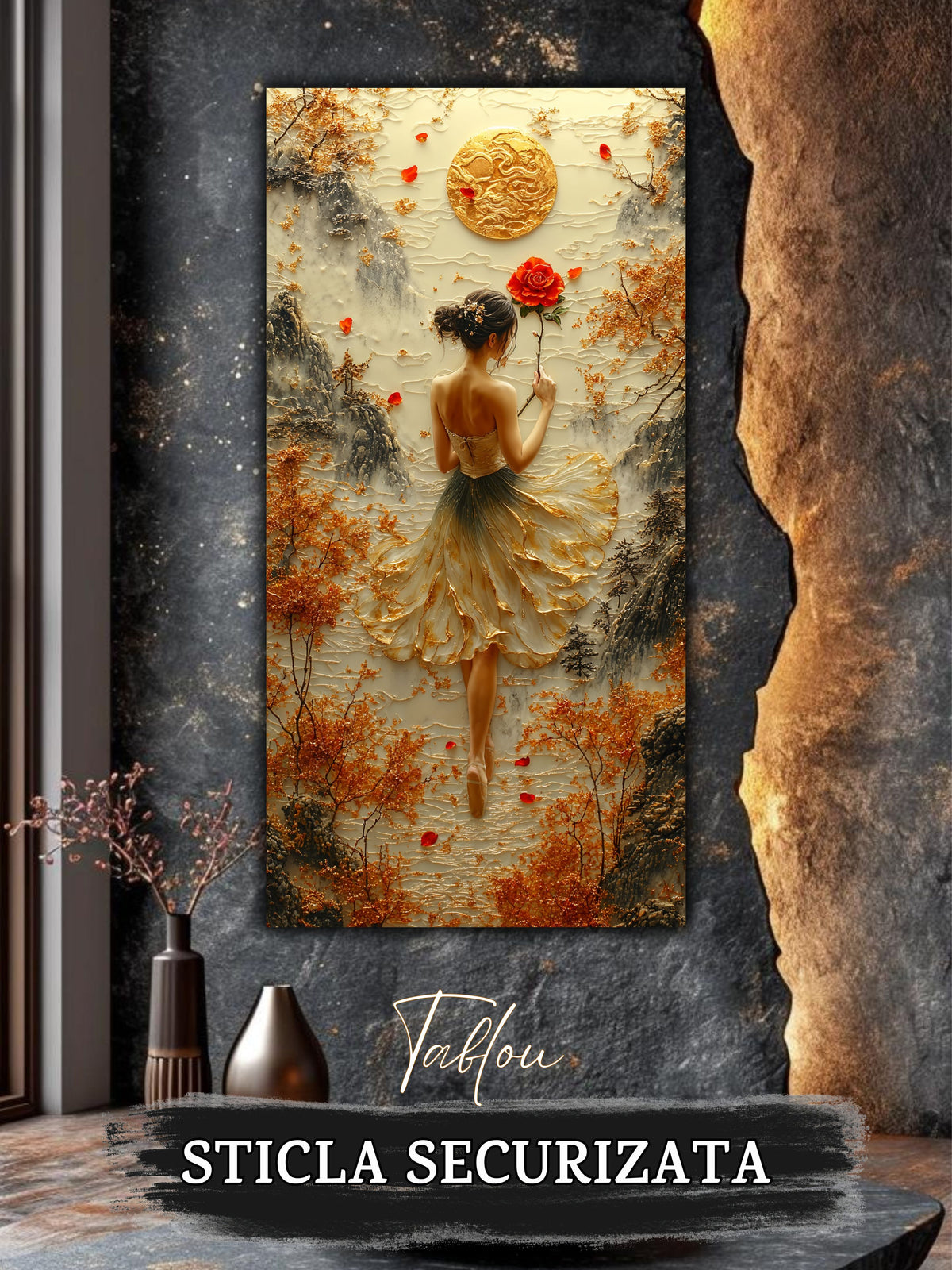 Tablou pentru sufragerie – Wounds of Light | Fragments of Becoming