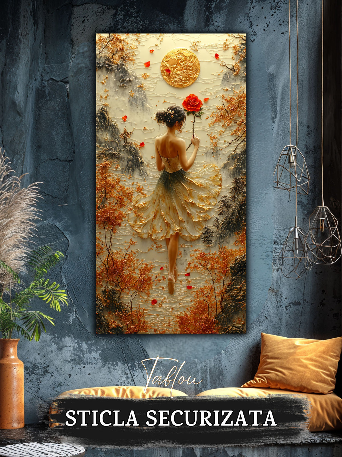 Tablou pentru sufragerie – Wounds of Light | Fragments of Becoming