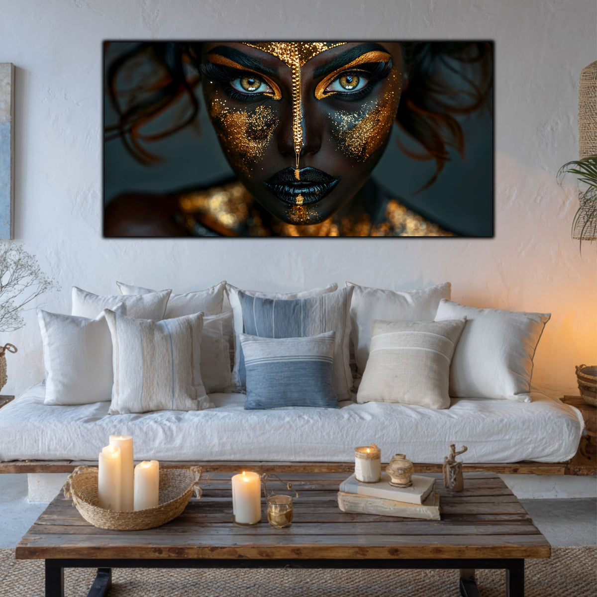 Tablou Sticla Securizata - Dark Zen Reimagined 04