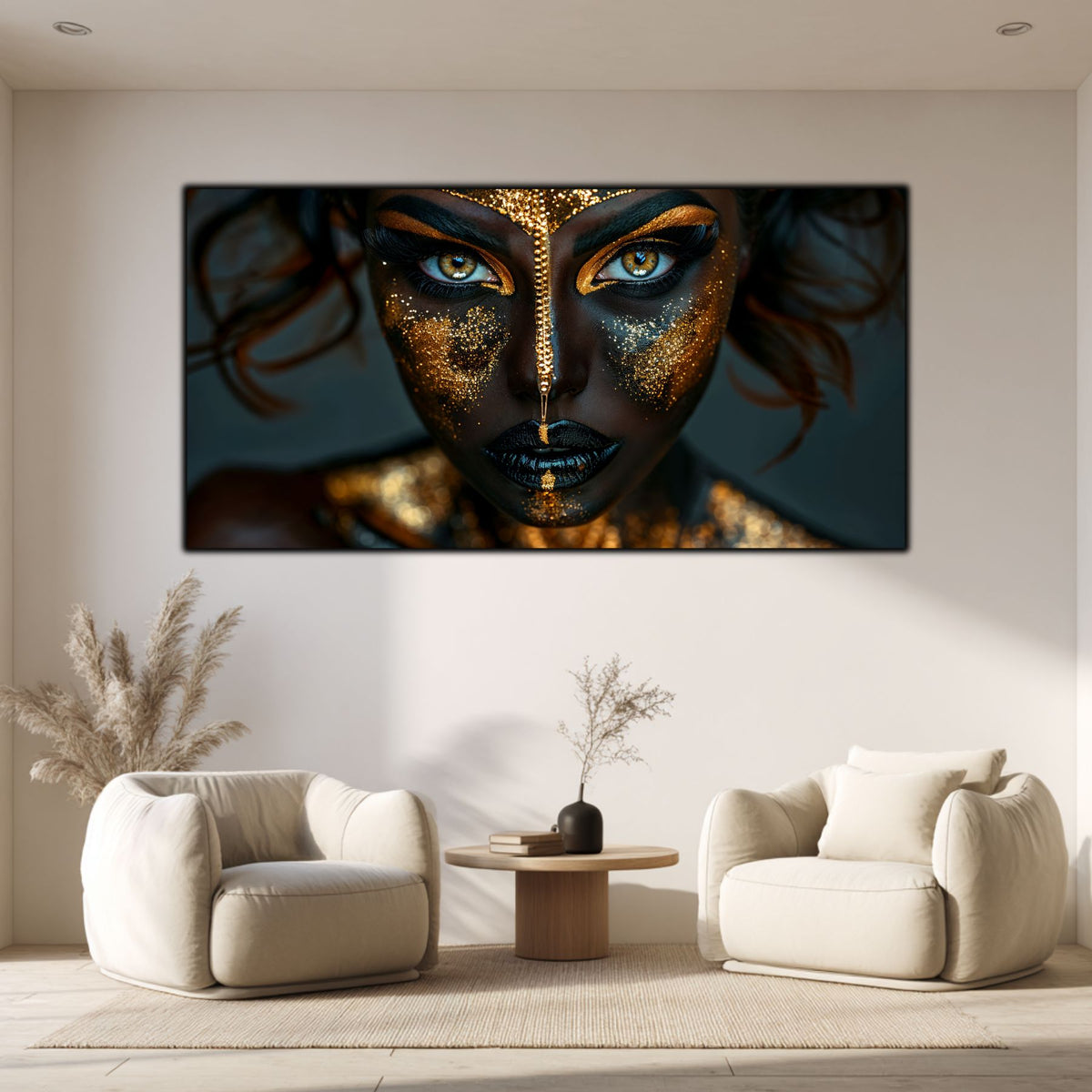 Tablou Sticla Securizata - Dark Zen Reimagined 04
