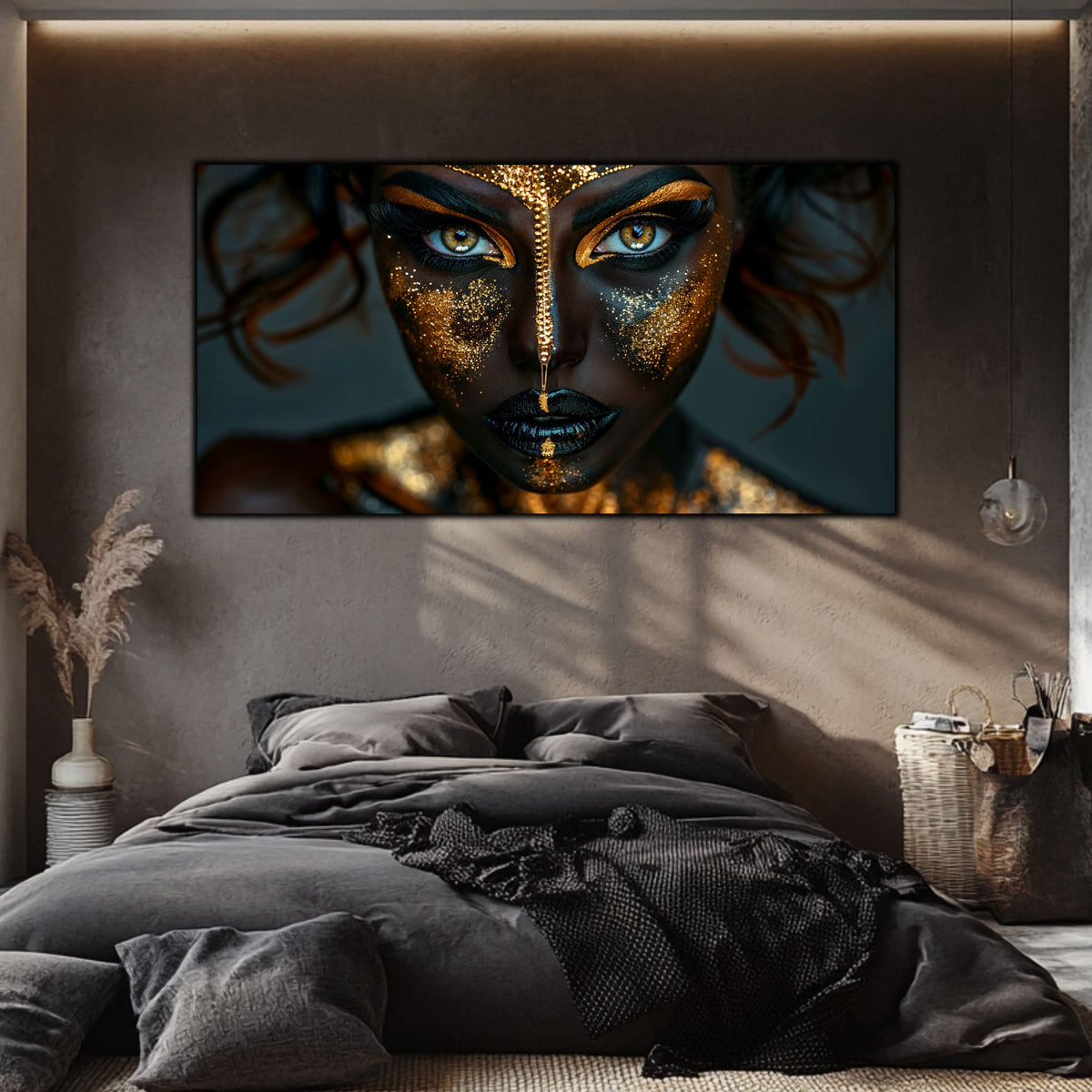 Tablou Sticla Securizata - Dark Zen Reimagined 04