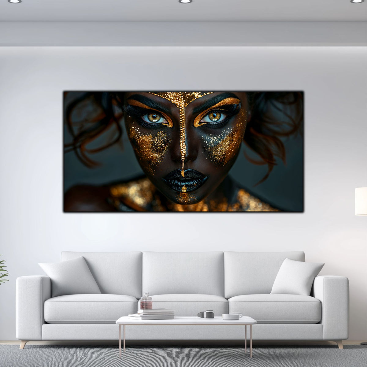 Tablou Sticla Securizata - Dark Zen Reimagined 04