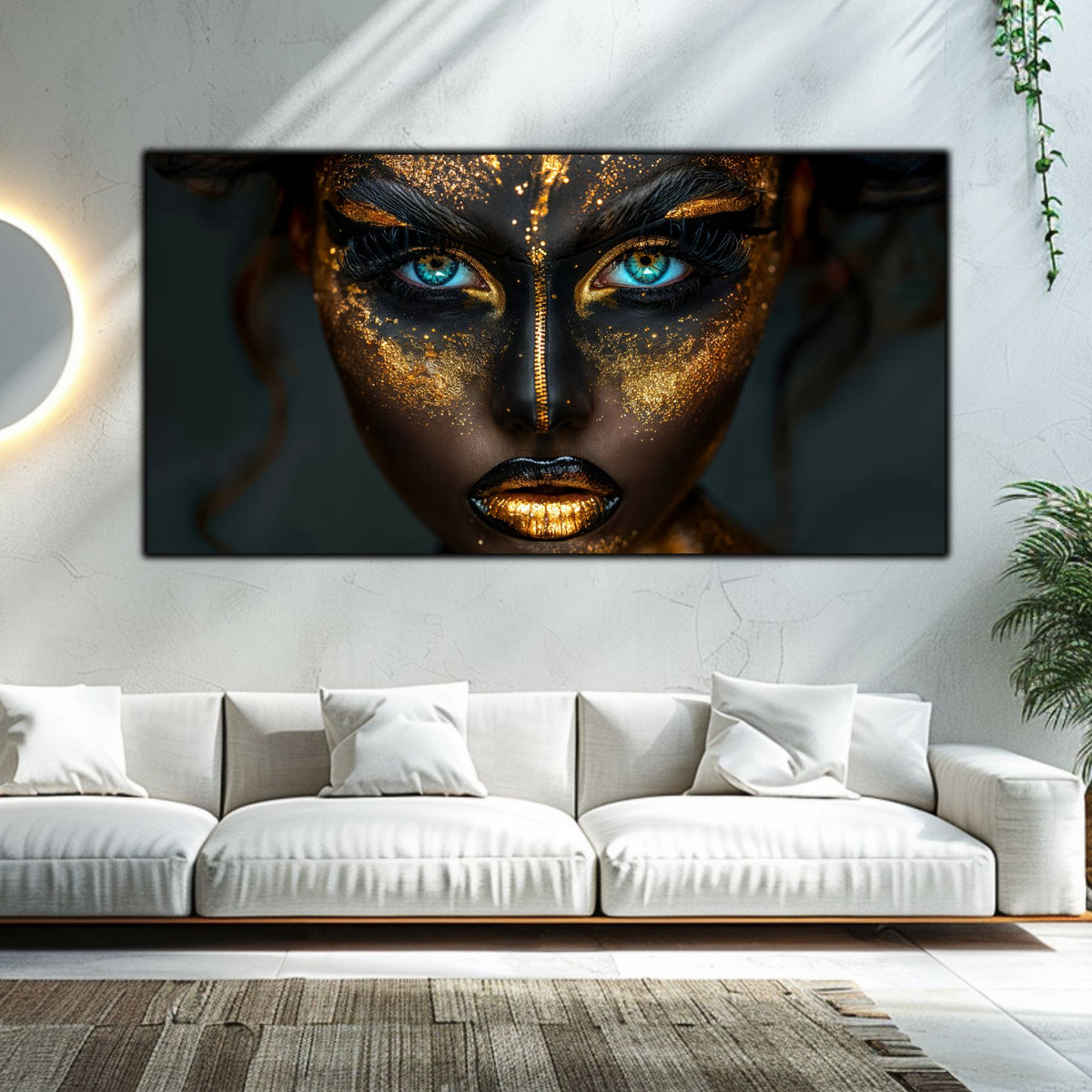 Tablou Sticla Securizata - Dark Zen Reimagined 03