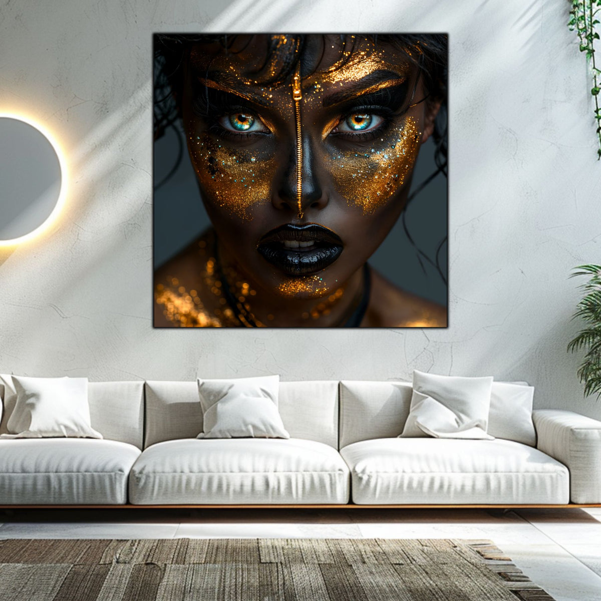 Tablou Sticla Securizata - Dark Zen - Reimagined13