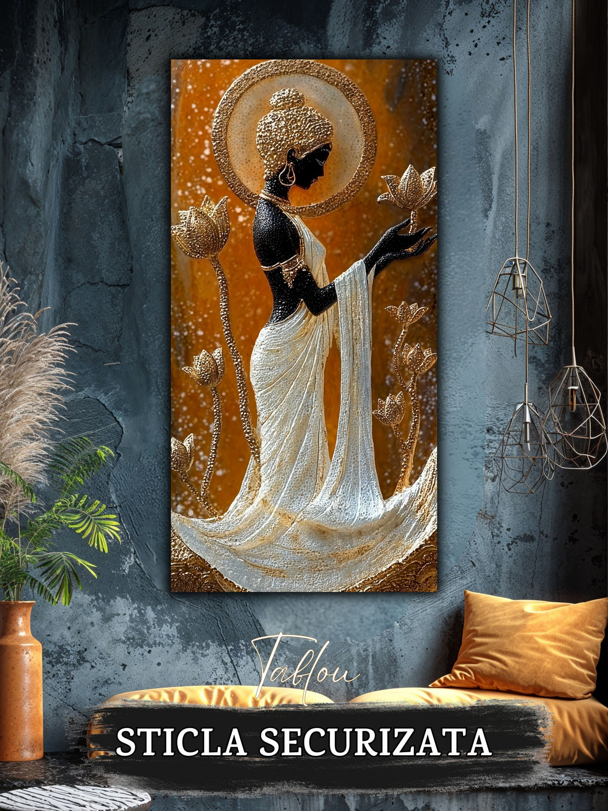 Tablou Sticla - Twisted Dream 43