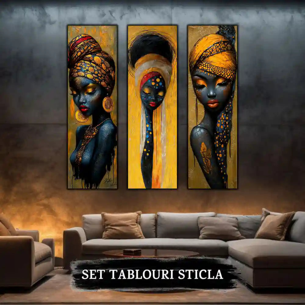 Tablou Art-Zen asociat recenziei Ana Maria Stamatoiu