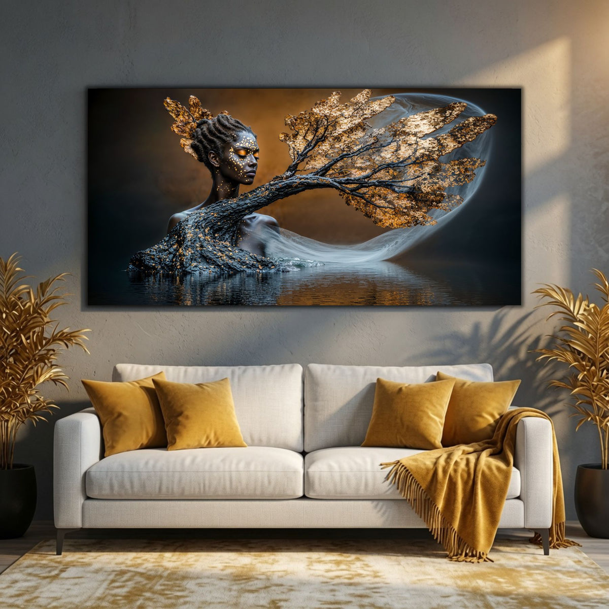 Tablou abstract Ethereal Dream pentru dormitor sau sufragerie, o prezență artistică ce inspiră introspecție și armonie