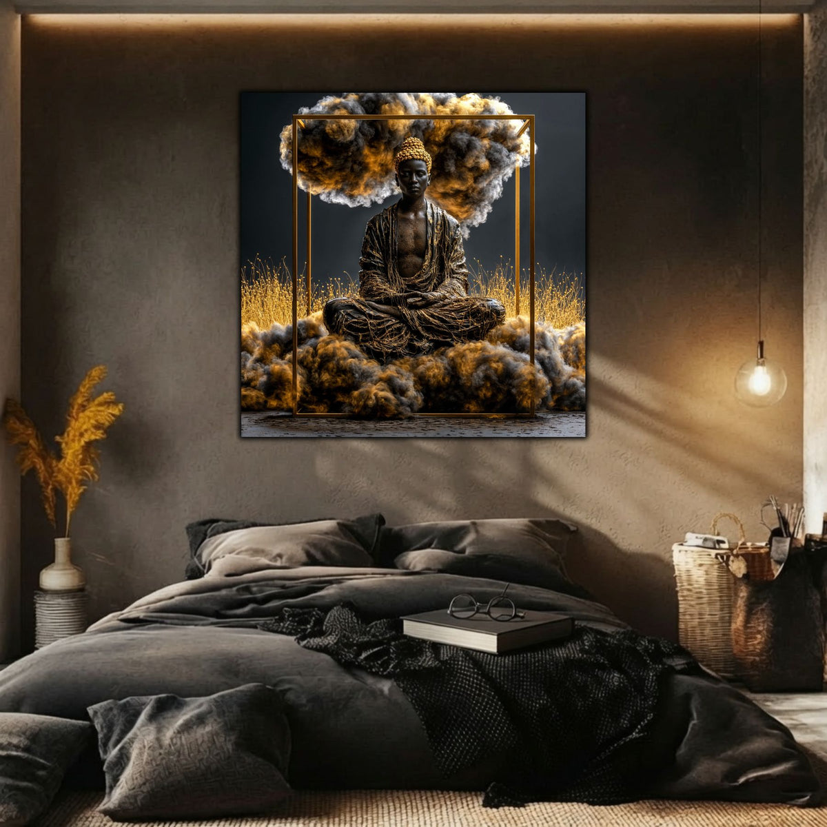 Tablou living Epicentrul – patrat, modern si elegant – colecția Still Becoming