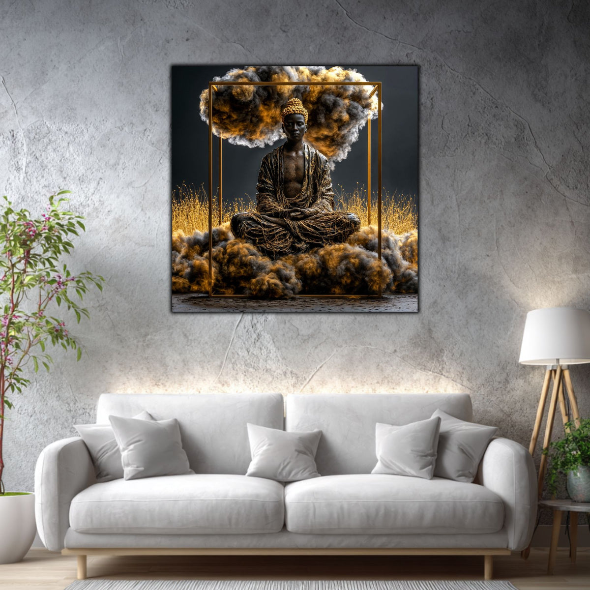Tablou decorativ Epicentrul în interior cu lumină naturală – Art-Zen
