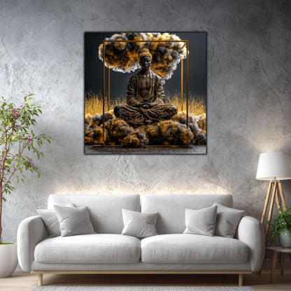 Tablou decorativ Epicentrul în interior cu lumină naturală – Art-Zen