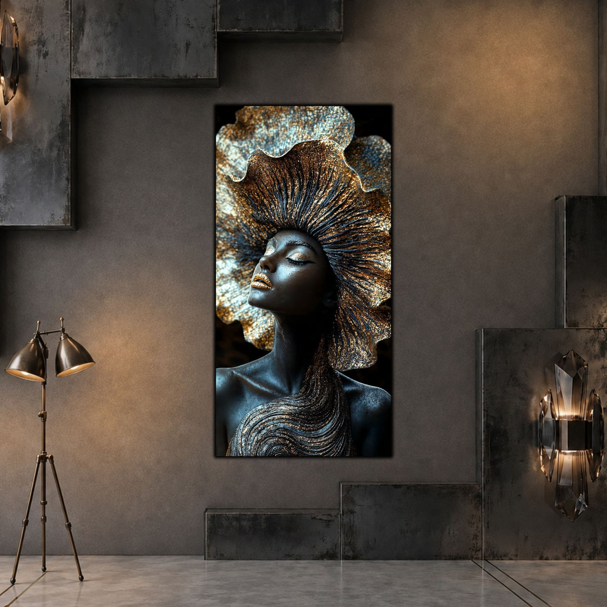 Tablou pentru living – Golden Ascent | Zenesis