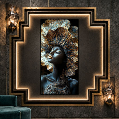 Tablou pentru living – Golden Ascent | Zenesis