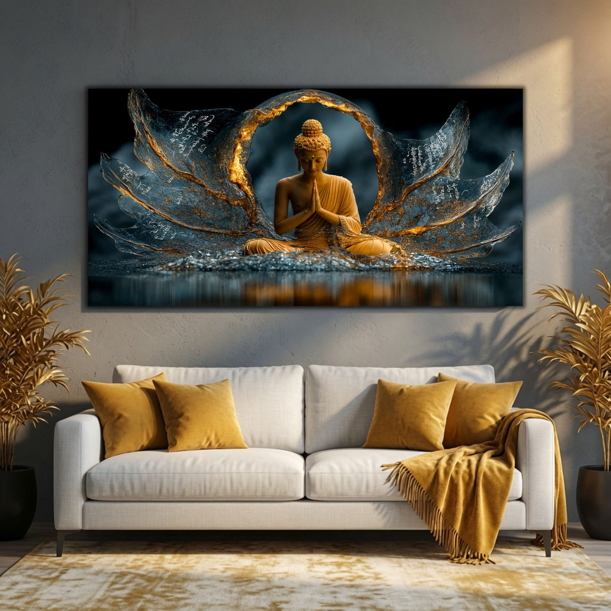 Tablou Living Modern – În centrul tăcerii