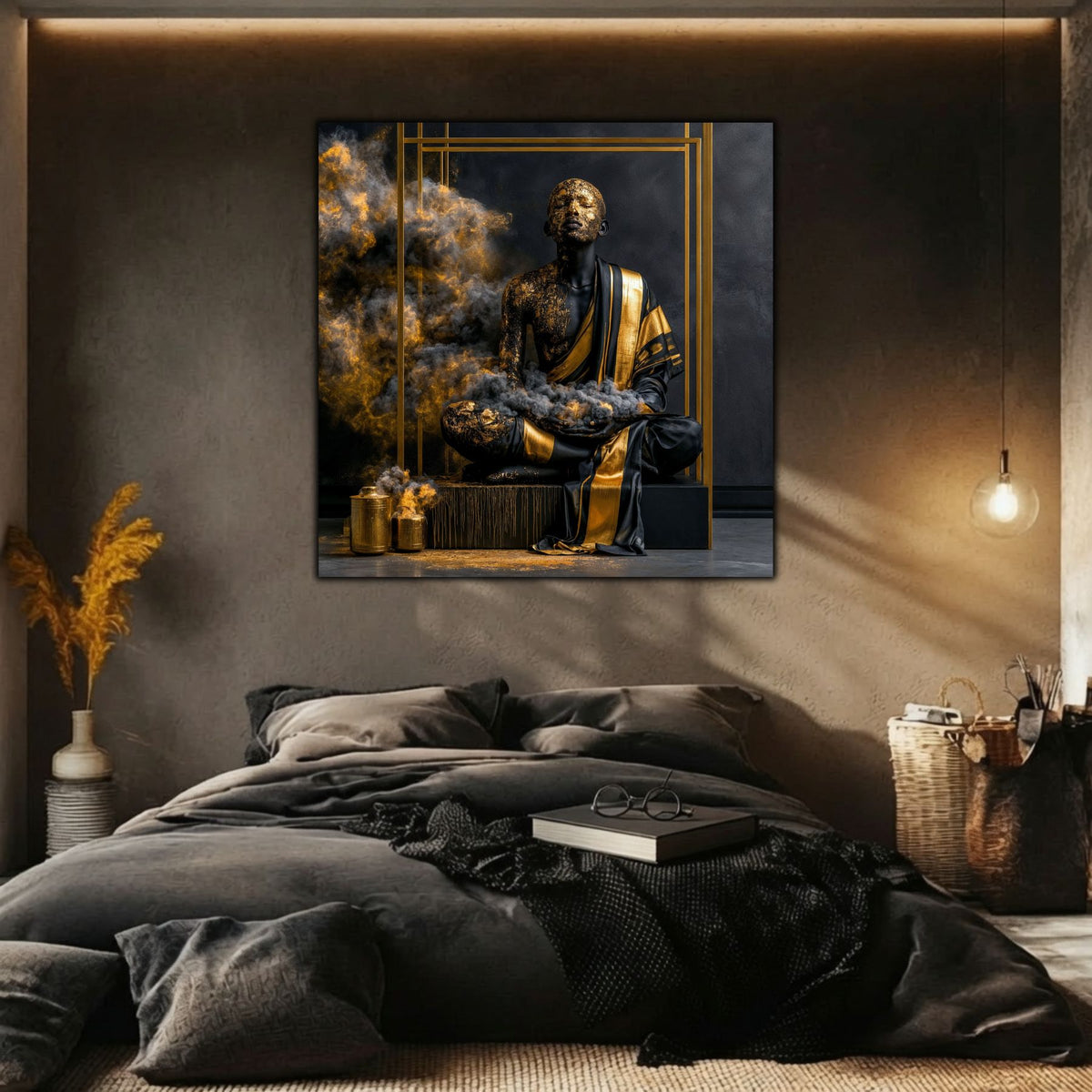 Tablou decorativ Ofranda în interior cu lumină artificială – Art-Zen