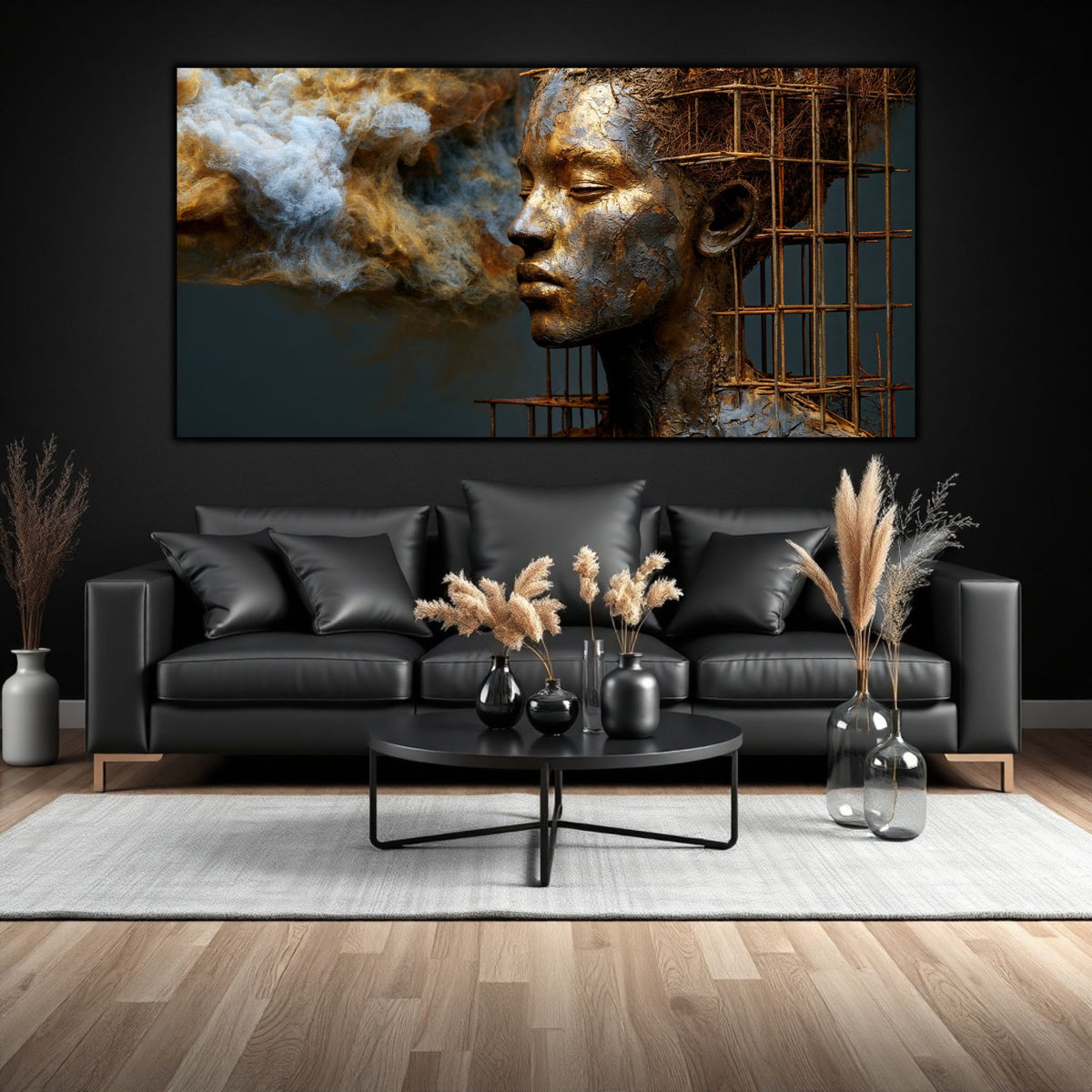 Tablou living Suflul Dinainte – colecția Still Becoming – sticlă ultra-clară 4mm