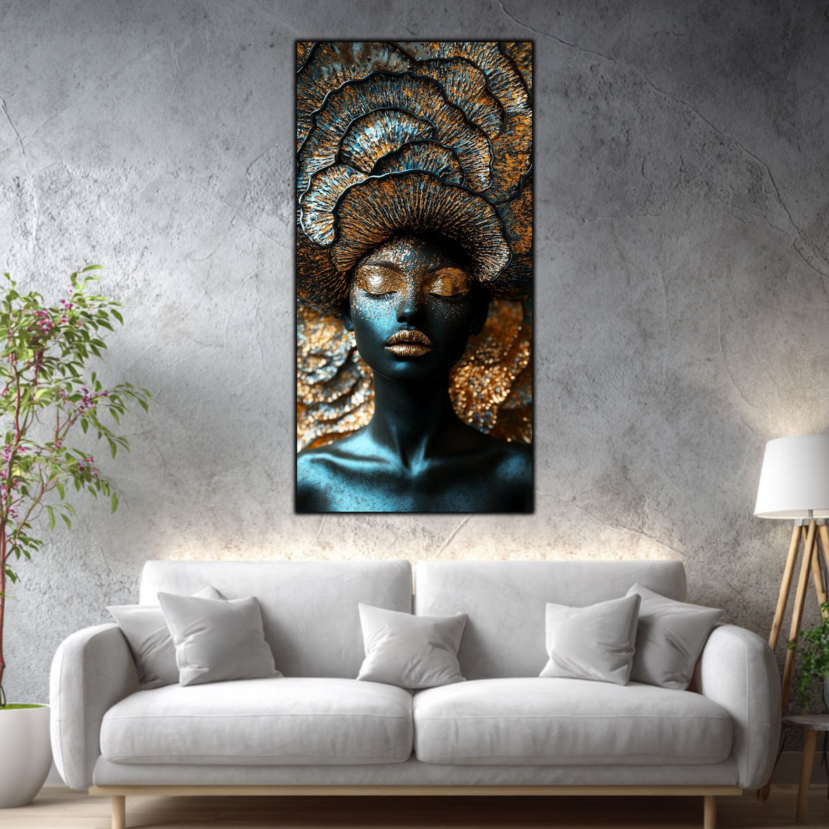 Tablou pentru living – Mycelial Crown | Zenesis
