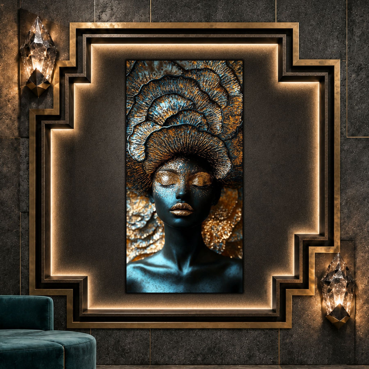 Tablou pentru living – Mycelial Crown | Zenesis