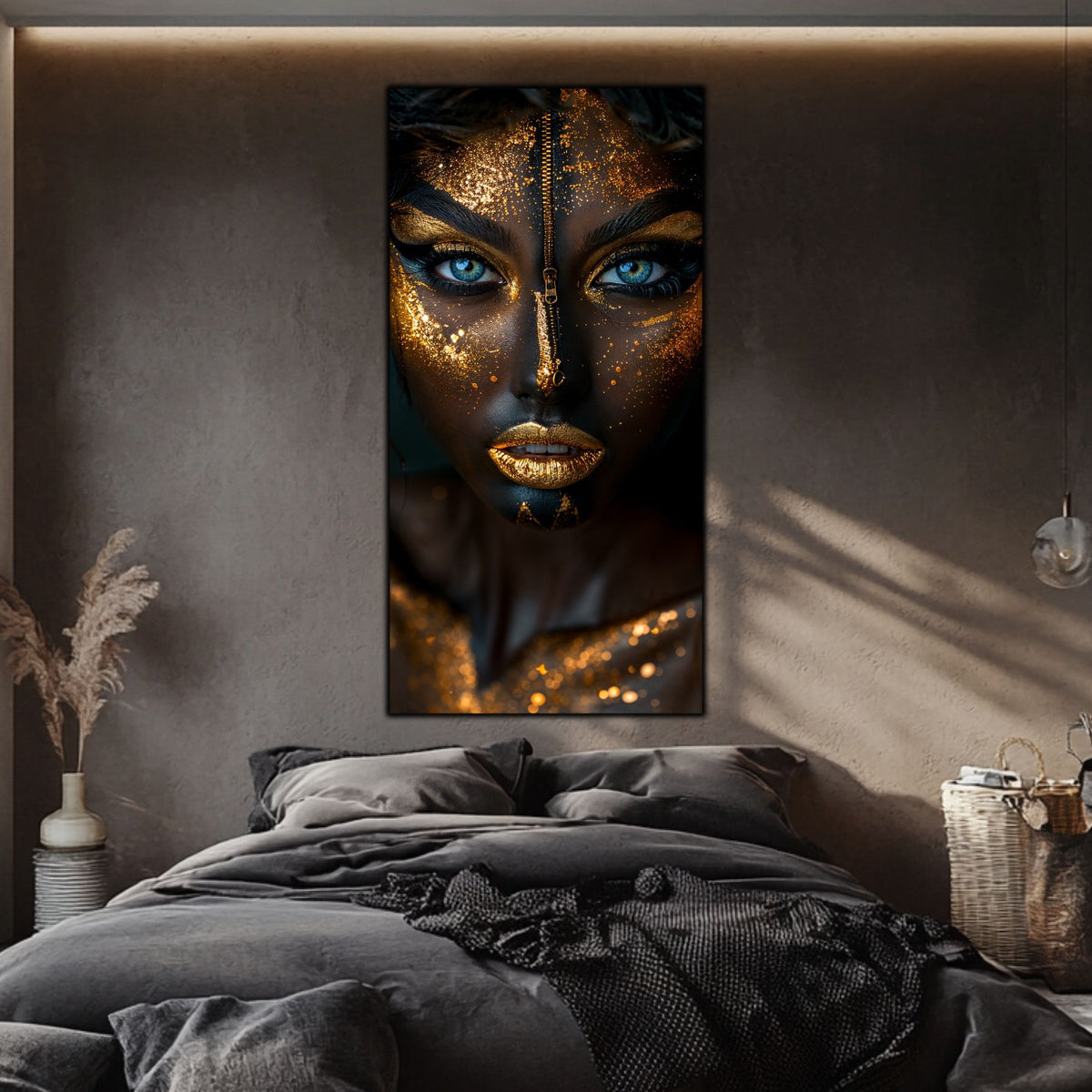 Tablou pe Sticlă Navigarea Spiritului: Busola de Aur a Sufletului | Ediție Unicat | Art-Zen Premium
