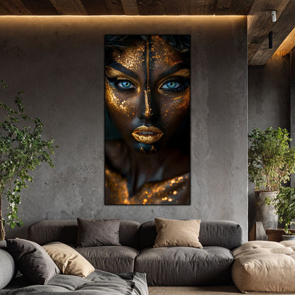 Tablou pe Sticlă Navigarea Spiritului: Busola de Aur a Sufletului | Ediție Unicat | Art-Zen Premium