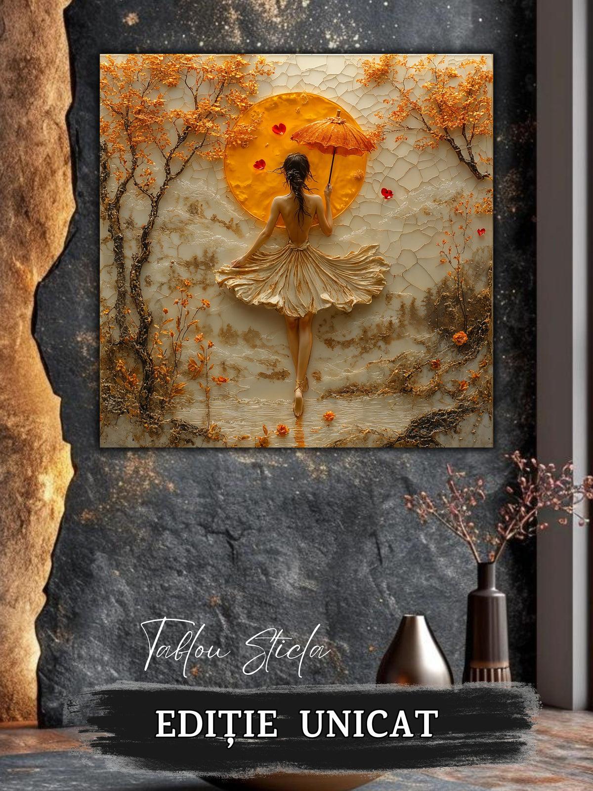 Tablou pentru sufragerie – A Gentle Ruin | Fragments of Becoming