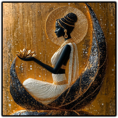 Tablou Sticla Securizata - Inner Lotus - 01
