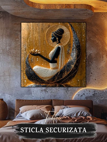 Tablou Sticla Securizata - Inner Lotus - 01