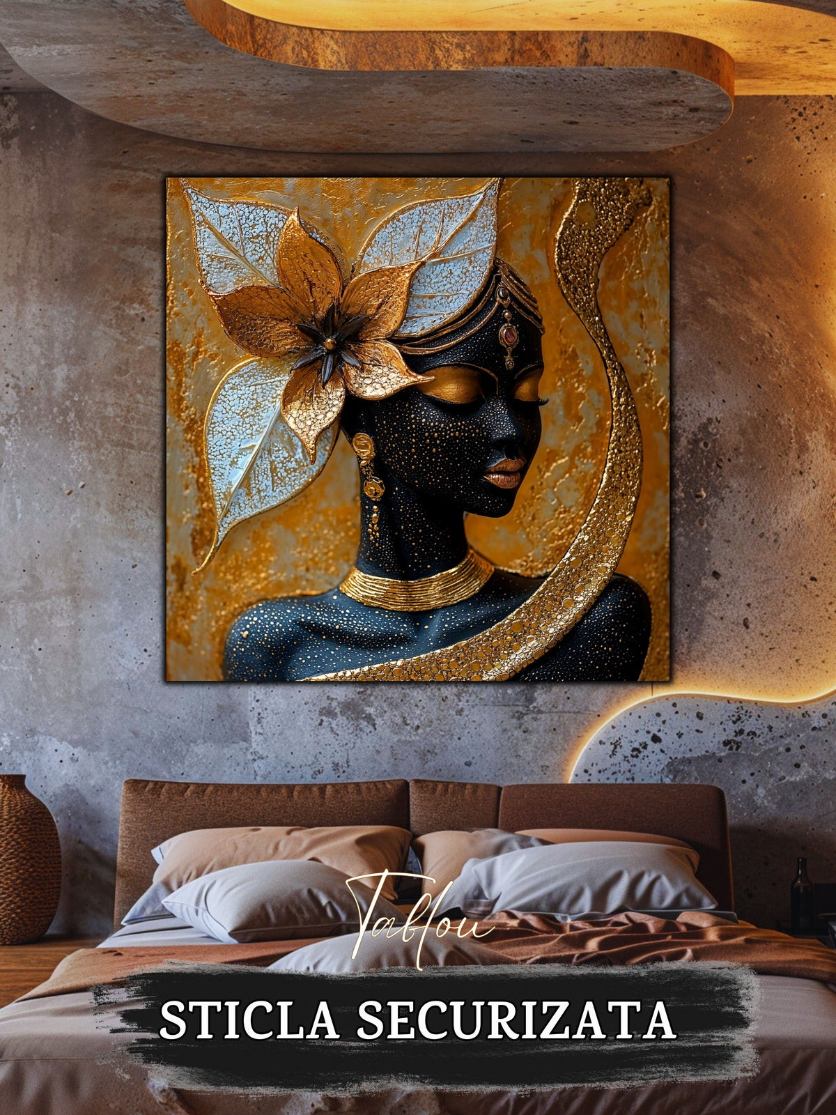 Tablou Sticla Securizata - Inner Lotus - 07