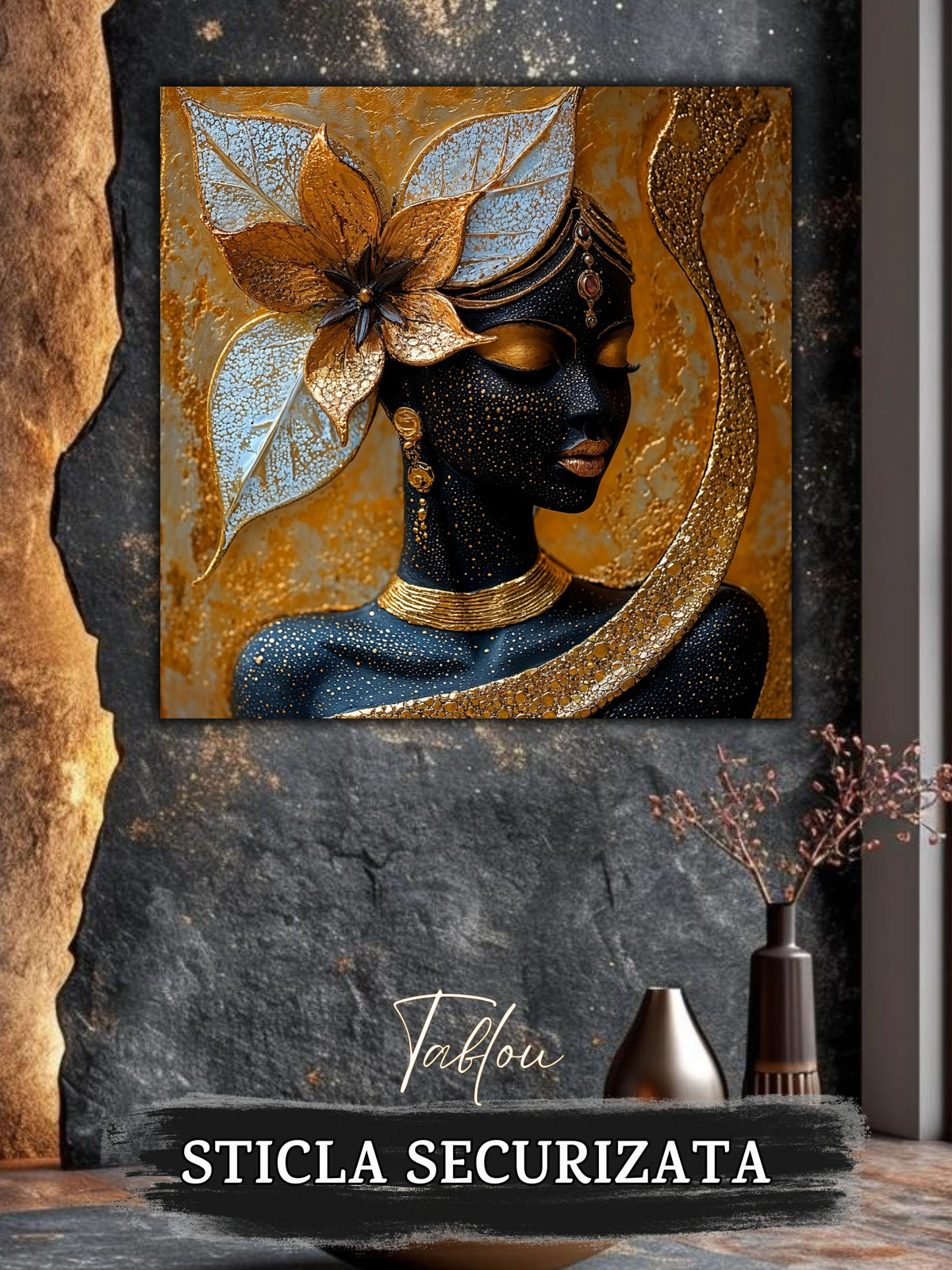 Tablou Sticla Securizata - Inner Lotus - 07