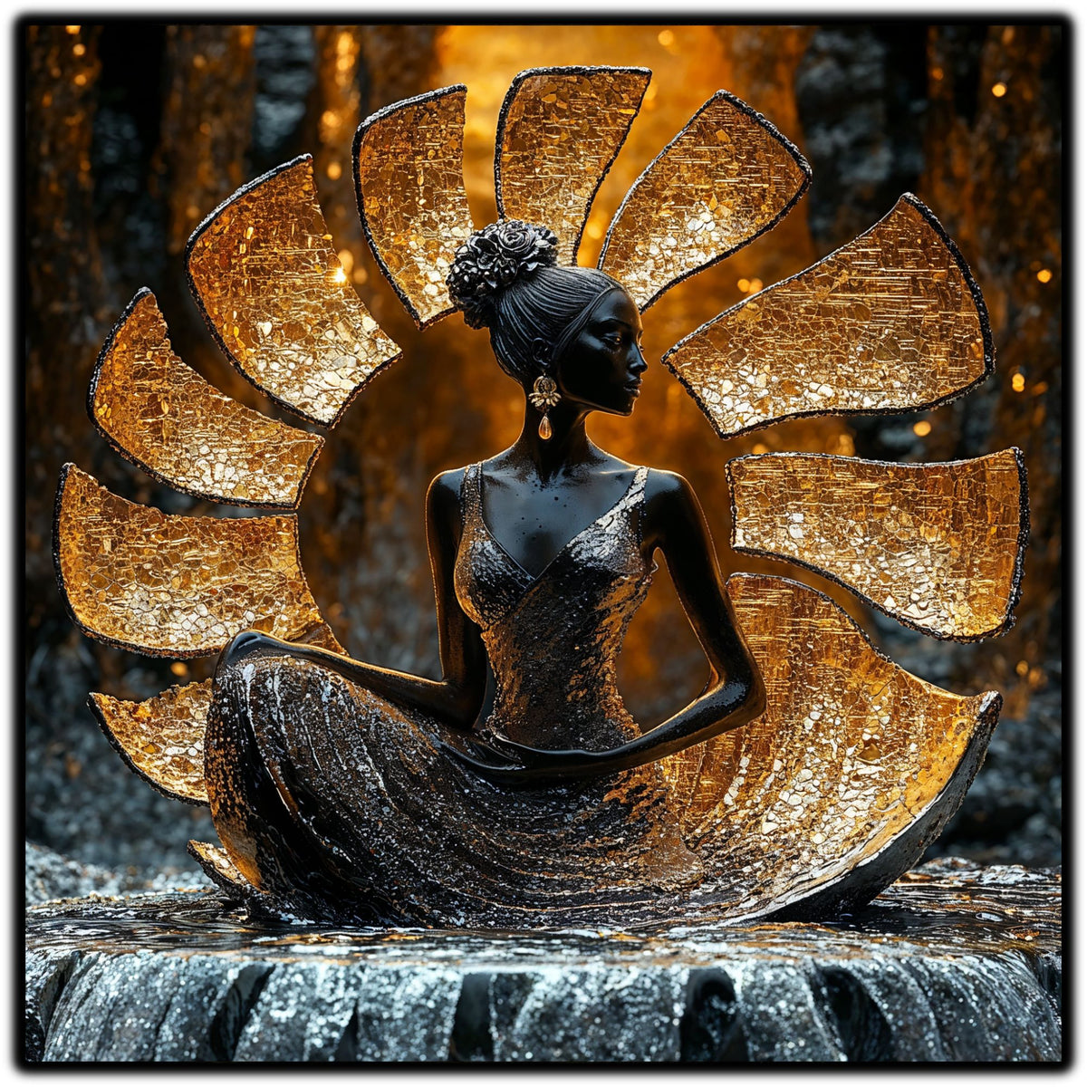 Tablou Sticla Securizata - Soul's Mandala  No20