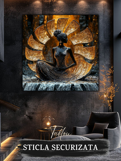 Tablou Sticla Securizata - Soul's Mandala  No20