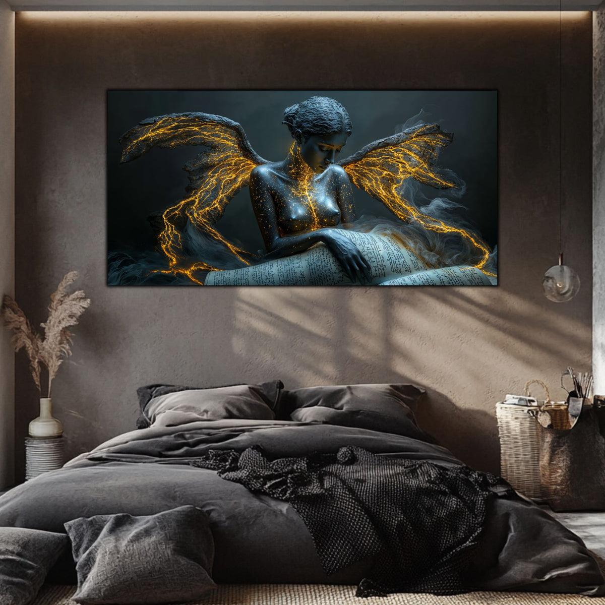 Beyond Meditation - Tablouri moderne pe sticla securizata pentru living contemporan NO49