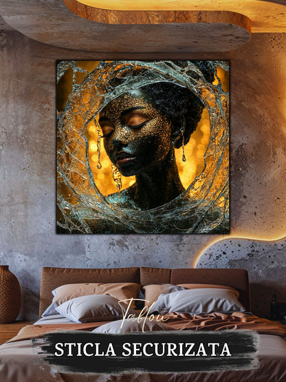 Tablou Sticla Securizata - Soul's Mandala  No06