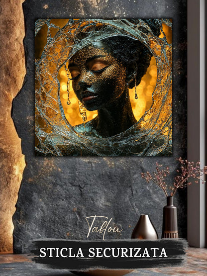 Tablou Sticla Securizata - Soul's Mandala  No06