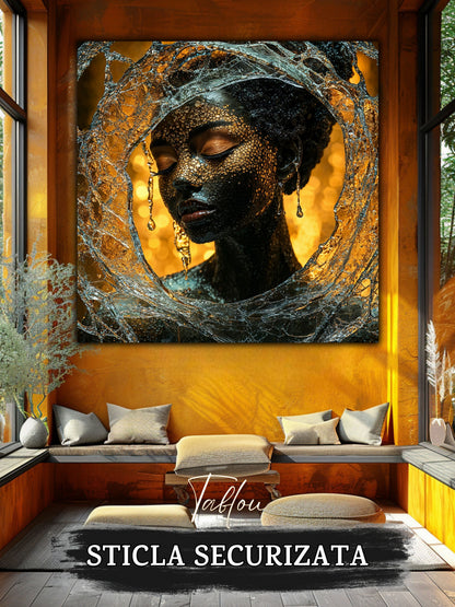 Tablou Sticla Securizata - Soul's Mandala  No06