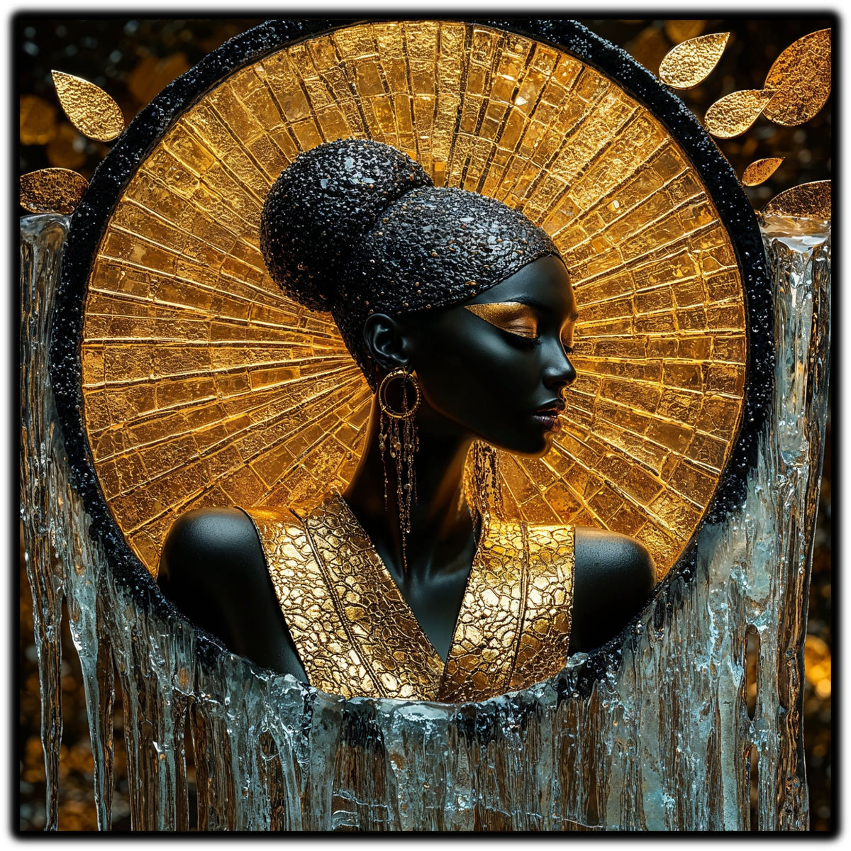 Tablou Sticla Securizata - Soul's Mandala  No17