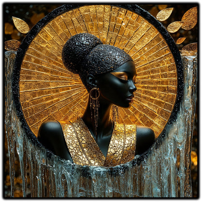 Tablou Sticla Securizata - Soul's Mandala  No17