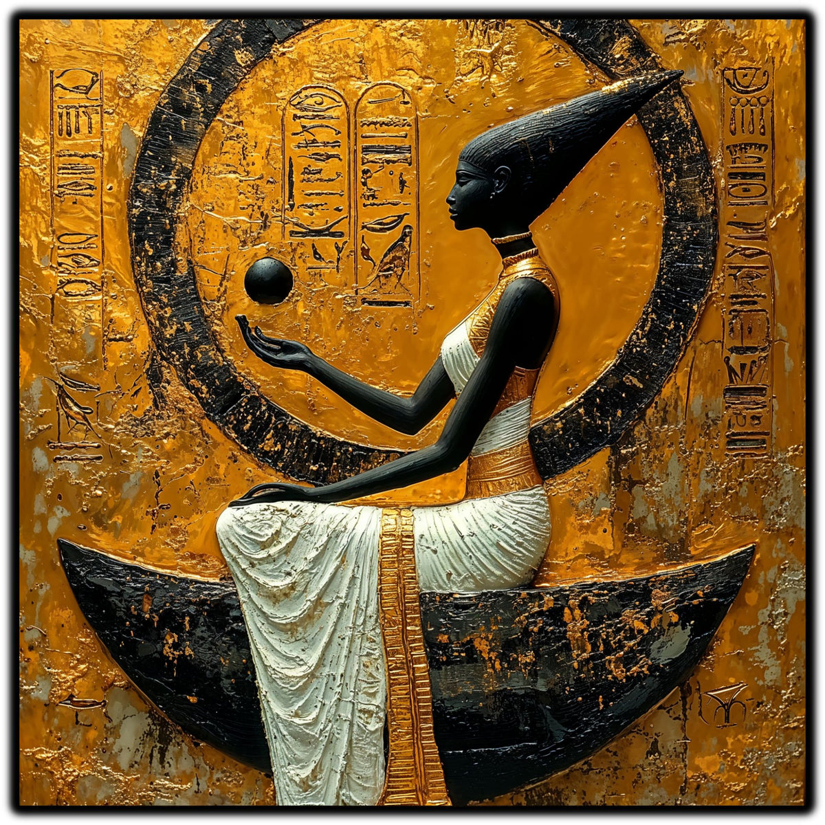 Whispers of the Nile - Tablou Sticla - 27
