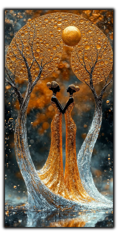 Tablou Sticla Securizata - Twisted Dream - 47