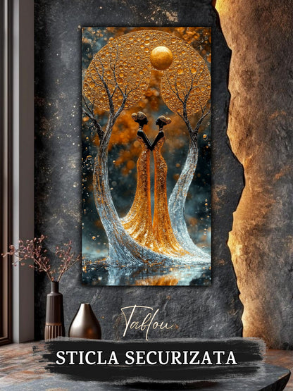 Tablou Sticla Securizata - Twisted Dream - 47